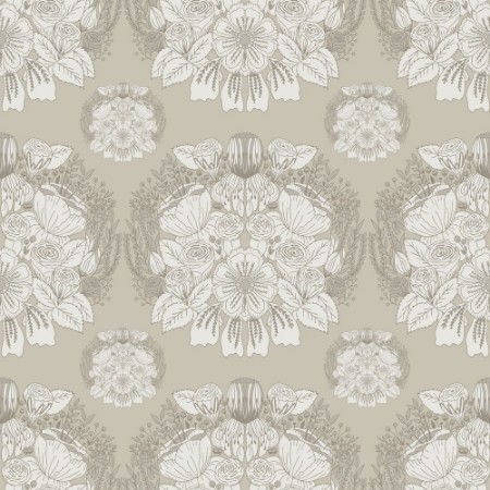 Picture of Damask in Beige - 1032301-01